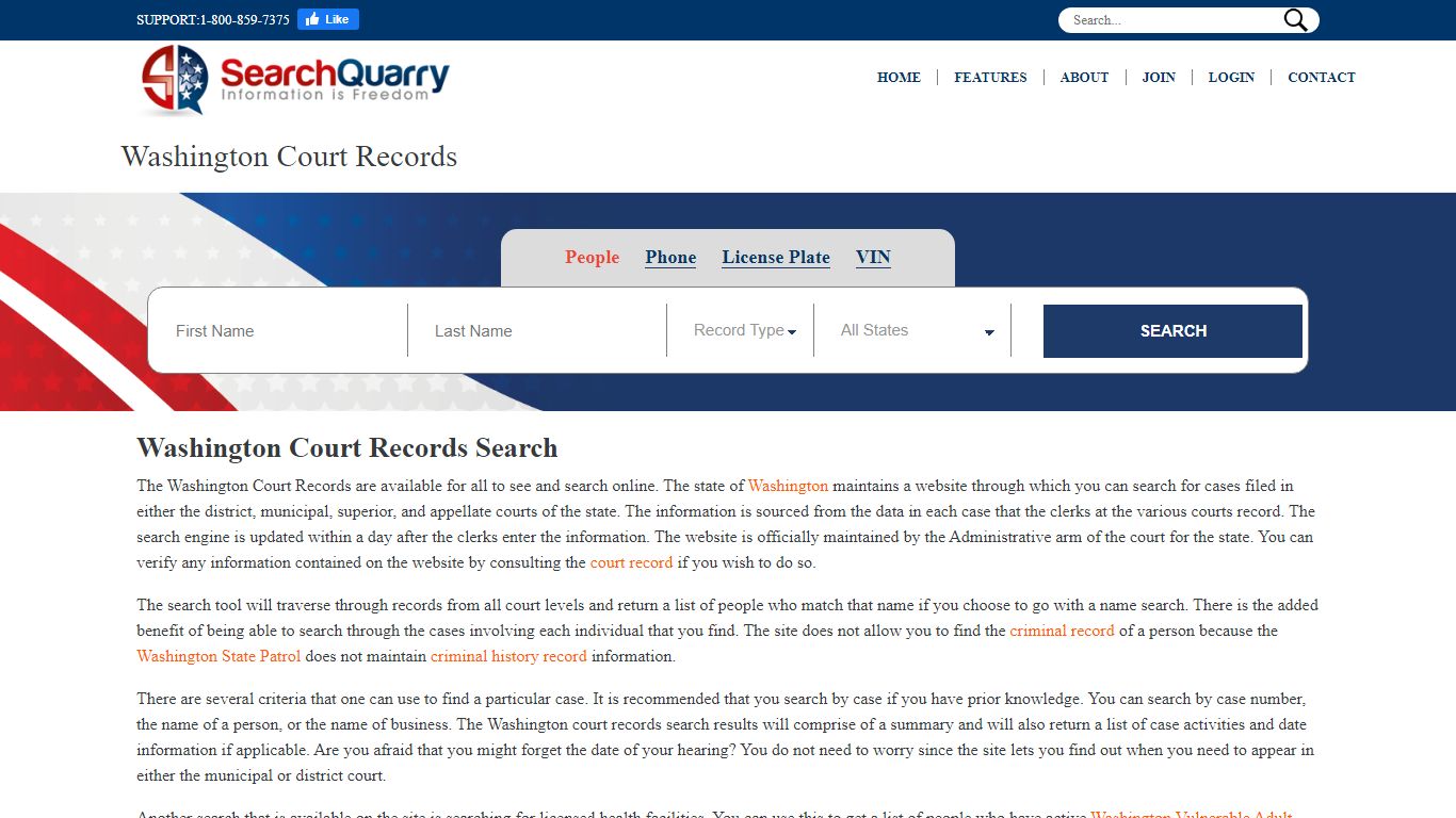 Free Washington Court Records | Enter a Name & View ... - SearchQuarry